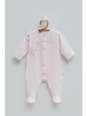 Caramell 0-6 Ay Arası Love Time Tulum - Pembe