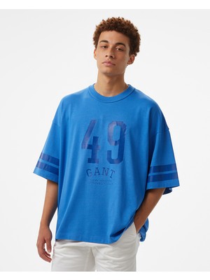 Gant Erkek Mavi T-Shirt 2325154T.407