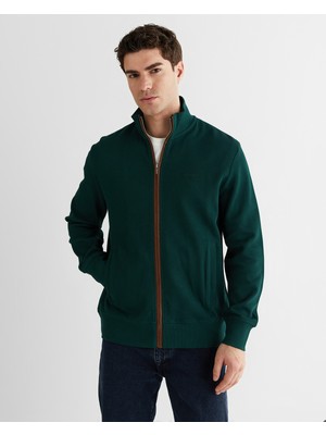 Gant Erkek Yeşil Regular Fit Hırka 2028042.374