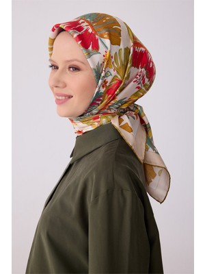 01 Belli Twill Ipek Eşarp 4323D