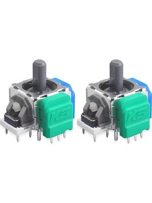 Pop Konsol 2 Adet Xbox One Uyumlu Manyetik Mıknatıslı Analog 3D Joystick Hall Sensör Xbox One Kol Yedek Parça