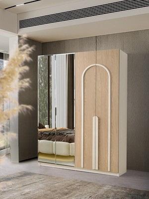 Aydınev Florensa  Mdf 4 Kapılı Dolap