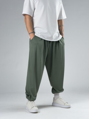 Cocopelli Pileli Yeşil Erkek Jogger Pantolon COC2860