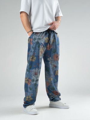 Cocopelli Stoper Paça Portre Desenli Erkek Baggy Pantolon COC2867