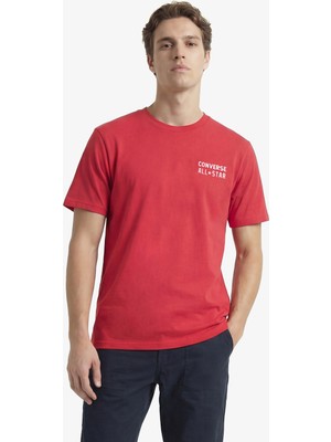 Converse Retro Chuck Taylor Erkek Kırmızı T-Shirt.red