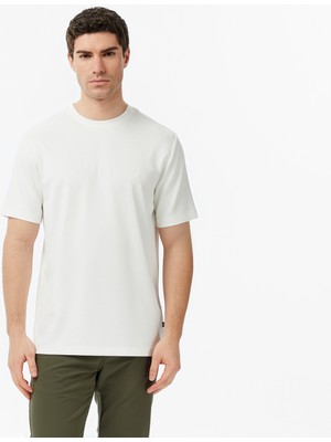 Nautica Erkek Beyaz Regular Fit T-Shirt V65270T.1BW