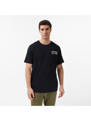 Converse Retro Chuck Taylor Erkek Siyah T-Shirt.blk