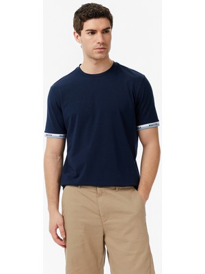 Nautica Erkek Lacivert Regular Fit T-Shirt V65363T.4NV