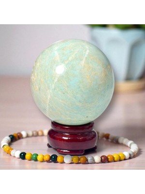 Doğaltaş Amazonit Küre