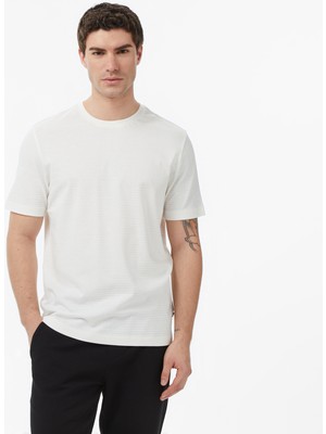 Nautica Erkek Krem Regular Fit T-Shirt V65340T.1MA