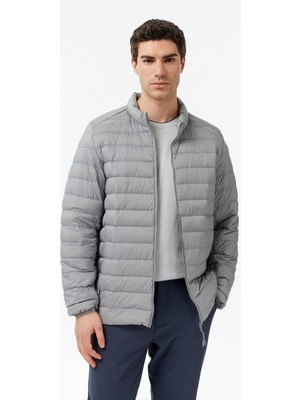 Nautica Erkek Gri Regular Fit Dik Yaka Su Itici Kaz Tüyü Mont J57041T.0HF