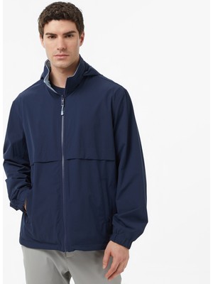Nautica Erkek Lacivert Regular Fit Dik Yaka Çift Taraflı Su Itici Mont J65007T.4NV