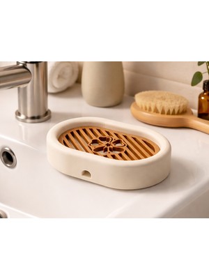 3D Snaxx Modern Tasarımlı Drenajlı Sabunluk – Dayanıklı ve Dekoratif Banyo Aksesuarı