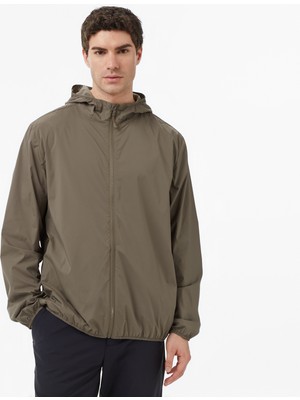 Nautica Erkek Kahverengi Regular Fit Kapüşonlu Su Itici Mont J65006T.3BU