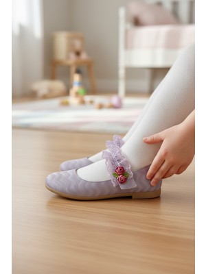 Enoch Kız Çocuk Prenses Model Bantlı Babet