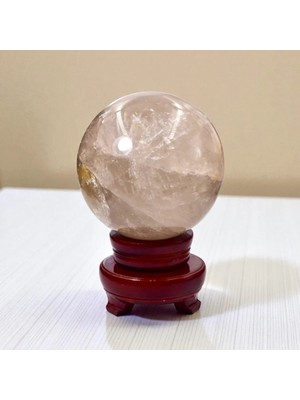 Doğaltaş Dumanlı Kuvars Küre