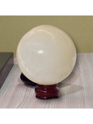 Doğaltaş Selenit Küre