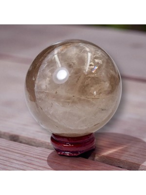 Doğaltaş Dumanlı Kuvars Küre