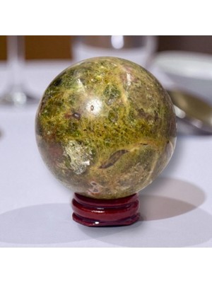 Doğaltaş Labradorit Küre