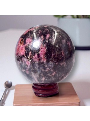 Doğaltaş Rodokrozit Küre