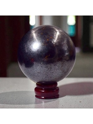 Doğaltaş Hematit Küre
