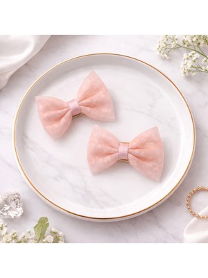 Gigi Giyim Çiçek Detaylı Mini Kurdele Desenli Pens Toka