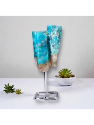 Doğaltaş Amazonit Aparatlı Kütle