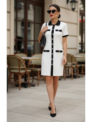 Ottoman Esnek Kumaş Likralı Bluz