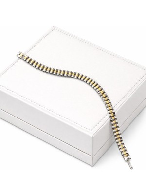 316L Çelik Erkek Bileklik – Siyah Altın Seri | Asmentum