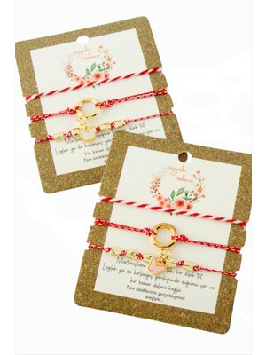 İlk El Grup Ieg™ 3 Adet Kelebek Marteniçka Bileklik