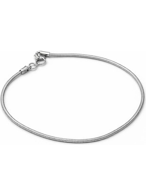 Asmentum 316L Paslanmaz Çelik Erkek Yılan Zincir Bileklik – Minimal & Güçlü