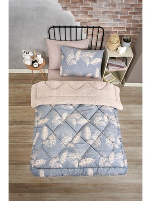 Esre Ev Tekstili Tek Kişilik Çift Taraflılüx  Wellsoft  Uyku Seti  (Çarşaf  Dahil)