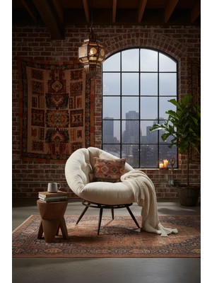 AVYNA Zayvıon™ Exclusive Lounge Tekli Koltuk Berjer | Premium Tv & Dinlenme Koltuğu | Ithal Kumaş - Krem