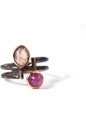 Doğaltaş Turmalin Yüzük – Koruma, Denge ve Enerji Desteği