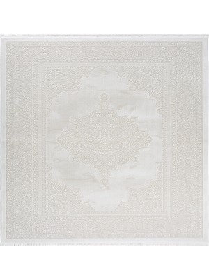 Oreyra Krem Bej Elina Makine Dokuması Doğal Pamuk Taban Modern Salon Koridor Hol Oturma Çocuk Mutfak Halı Kilim Yolluk