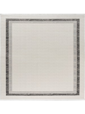 Oreyra Krem Bej Gri Elina Makine Dokuması Doğal Pamuk Taban Modern Salon Koridor Hol Oturma Çocuk Mutfak Halı Kilim Yolluk