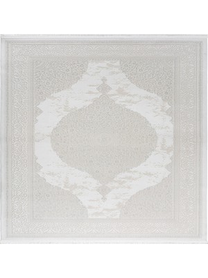 Oreyra Krem Bej Elina Makine Dokuması Doğal Pamuk Taban Modern Salon Koridor Hol Oturma Çocuk Mutfak Halı Kilim Yolluk