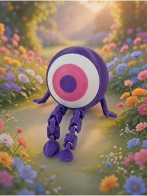 Decorland Nazar Boncuğu Temalı Özel Seri 3D Araba Masa Dekoratif Obje