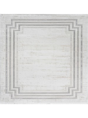 Oreyra Krem Bej Gri Elina Makine Dokuması Doğal Pamuk Taban Modern Salon Koridor Hol Oturma Çocuk Mutfak Halı Kilim Yolluk