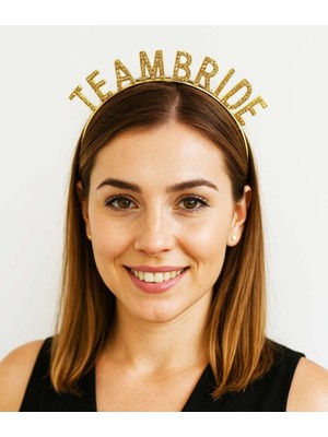 Urfakent Altın Renk Team Bride Taç – Gelin ve Nedime Tacı