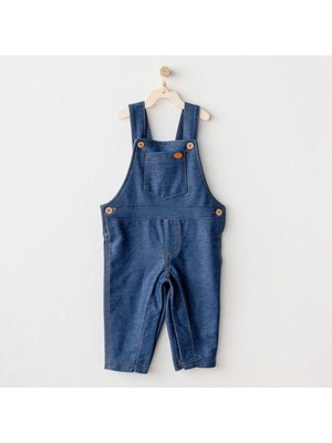 Urfakent AC25934 Casual Bebek Salopet Indigo