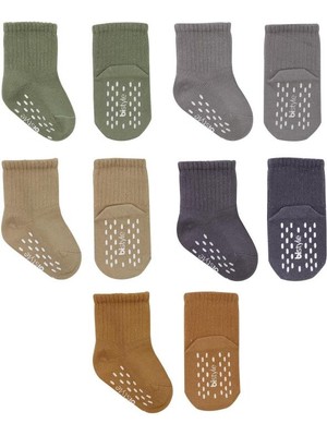 Urfakent 5'li Penye Kaymaz Düz Soket Çorap 10121 Yeşil