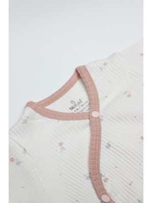 Urfakent 2'li Yarım Kol Badi 17119 Ekru Gül Kurusu