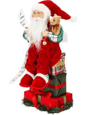 Urfakent Hediye Kutularının Üstünde Oturan Dekoratif Biblo 48 cm