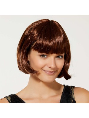 Urfakent Kahverengi Parti Peruğu Küt Saç