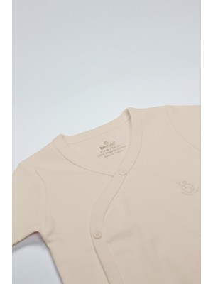 Urfakent Organik Natural Basic Style Kruvaze Yarım Kol Body BS17101 Bej