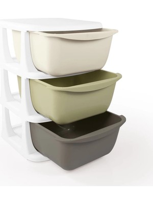 Urfakent 3 Çekmeceli Saklama Ünitesi