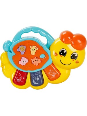 Urfakent Sesli ve Işıklı Piyanolu Tırtıl