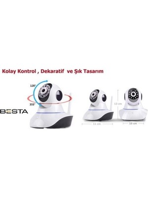 Urfakent Bebek Güvenlik Kamerası Sesli Gece Görüşlü KD-5110