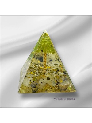 Zodyak Doğal Taş Doğal Taş Orgon Piramidi Zebercet Ay Taşı Ağaç Piramit